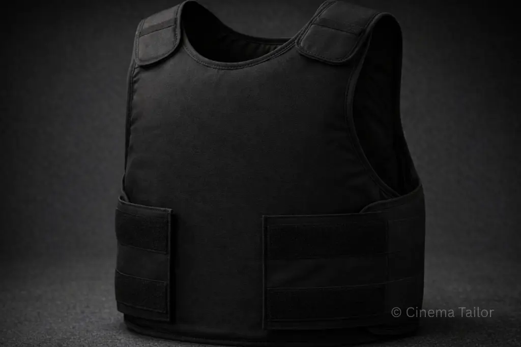 Authentic NIJ Level IIIA concealable body armor vest for personal protection.