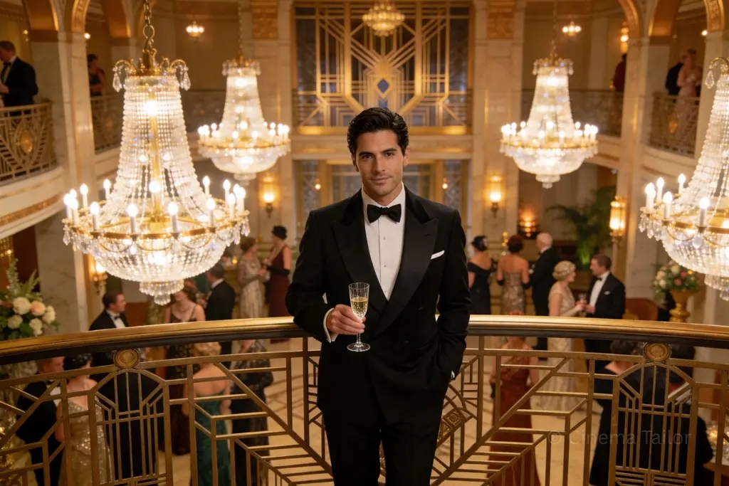 A symbol of achievement and success The Great Gatsby tuxedo grandeur